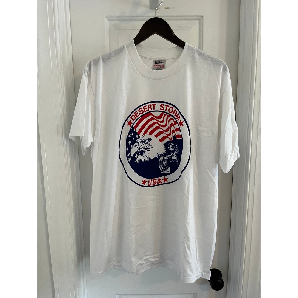 Vintage Desert Storm USA T